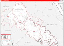 Red Line Map Example